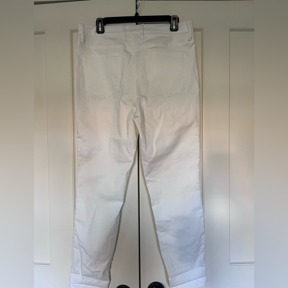 Tommy Bahama Ella Twill High Rise Ankle Jean - Picture 6 of 7